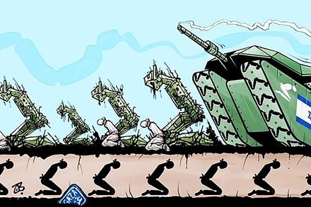 Biếm họa: EMAD HAJJAJ