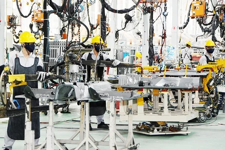 Để đạt được mục tiêu tăng trưởng, các doanh nghiệp phải nỗ lực đổi mới sáng tạo và áp dụng khoa học - công nghệ. Ảnh: BẮC SƠN