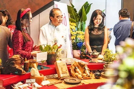 Phở Museum kể lại hành trình 100 năm phở Việt bằng nhiều chất liệu độc đáo. Ảnh: BẢO TÀNG CUNG CẤP