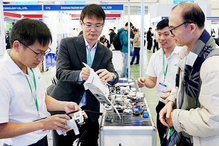 Việt Nam đang là điểm của nhóm doanh nghiệp FDI quy mô lớn. Ảnh: BẮC SƠN