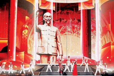 Sự kiện mừng thành công của Đại hội đại biểu toàn quốc lần thứ XIV của Đảng.