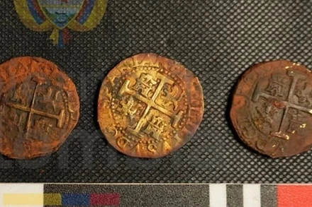 Công bố hiện vật trong xác tàu đắm hơn 300 năm