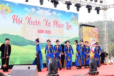 Lễ hội Lồng Tồng ở xã Phúc Lộc (tỉnh Thái Nguyên) trở thành một sinh hoạt văn hóa cộng đồng có ý nghĩa đặc biệt với đồng bào dân tộc Tày mỗi khi Tết đến xuân về.