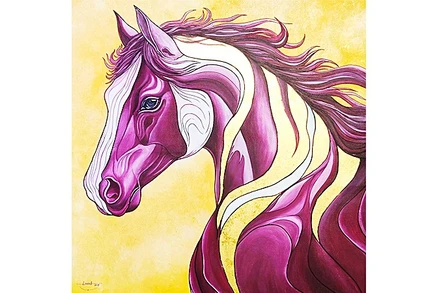 Tác phẩm của họa sĩ Giang Phong.