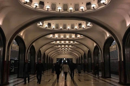 Bảo tàng trong nhà ga metro Moscow