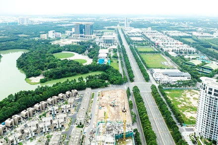 Nhiều dự án bất động sản xanh đang được triển khai ở TP Hồ Chí Minh.