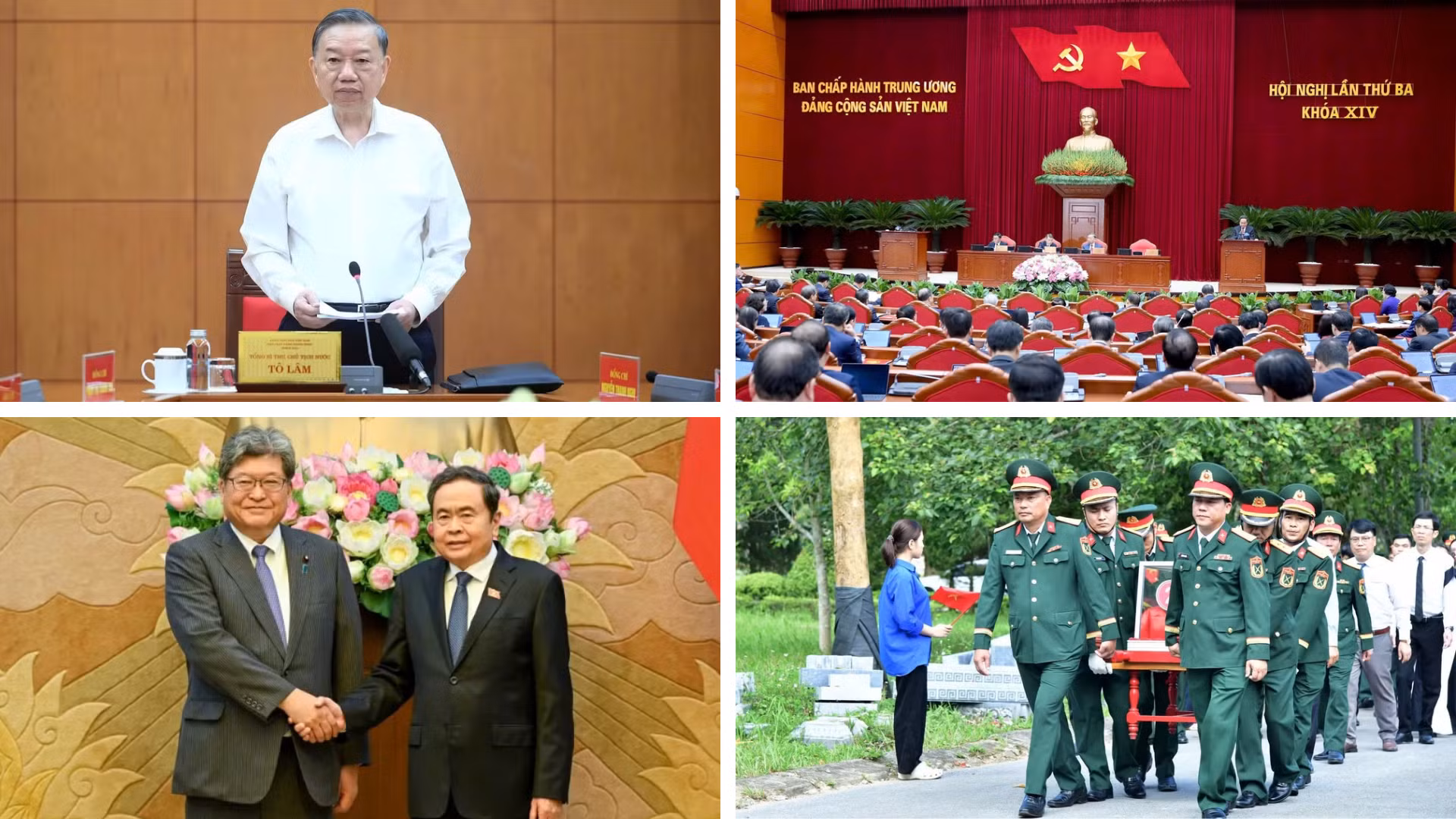 Tin nổi bật ngày 22/7: Ngày làm việc thứ ba Hội nghị lần thứ ba Ban Chấp hành Trung ương Đảng khóa XIV; Tổng Bí thư, Chủ tịch nước Tô Lâm gửi thư nhân dịp kỷ niệm 79 năm Ngày Thương binh-Liệt sĩ