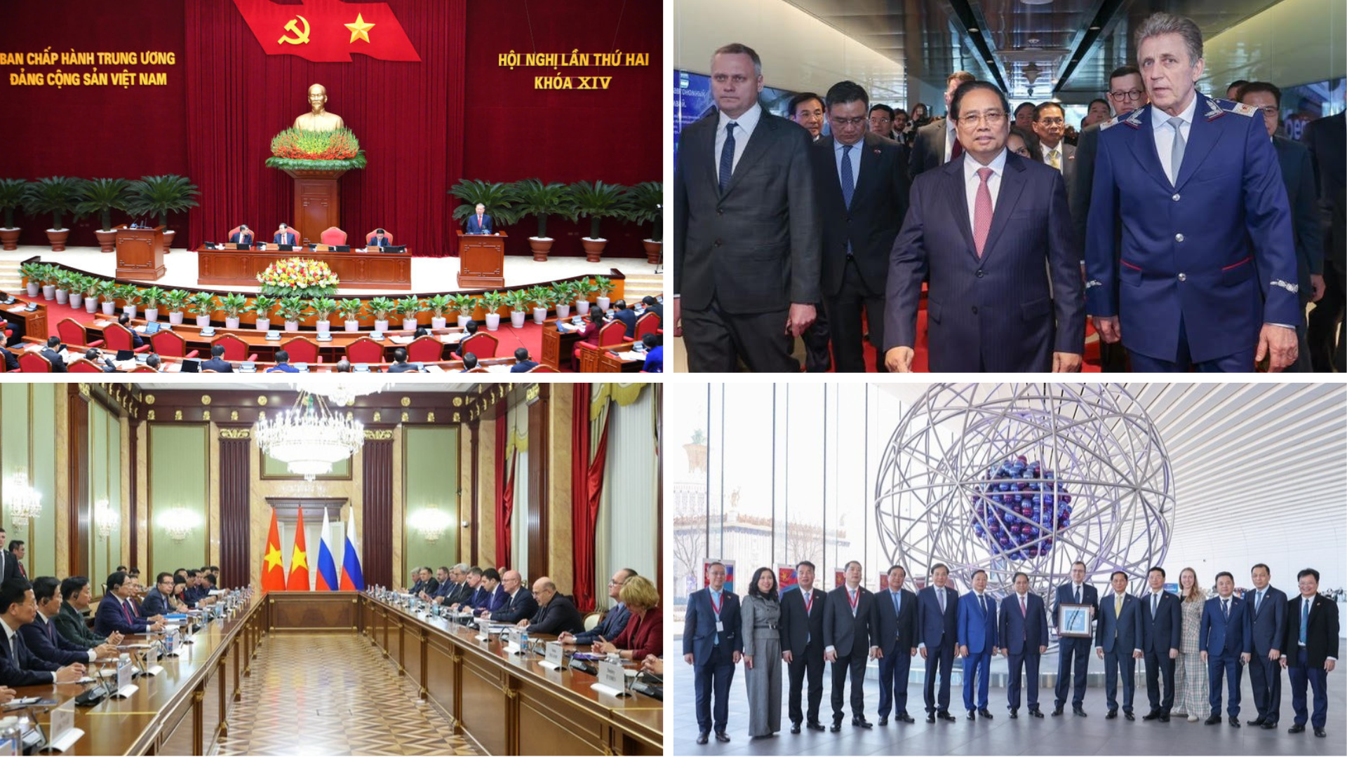 Tin nổi bật ngày 24/3: Ngày làm việc thứ hai Hội nghị lần thứ hai Ban Chấp hành Trung ương Đảng khóa XIV; Việt Nam và Liên bang Nga hợp tác xây dựng nhà máy điện hạt nhân và triển khai các thỏa thuận