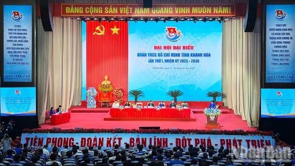 Quang cảnh Đại hội. (Ảnh: NGUYỄN TRUNG)