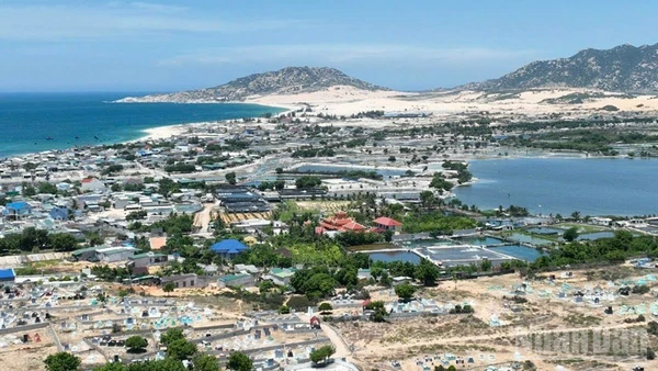 Xã Phước Dinh (Khánh Hòa), nơi được chọn xây dựng Nhà máy điện hạt nhân Ninh Thuận 1. Ảnh: NGUYỄN TRUNG