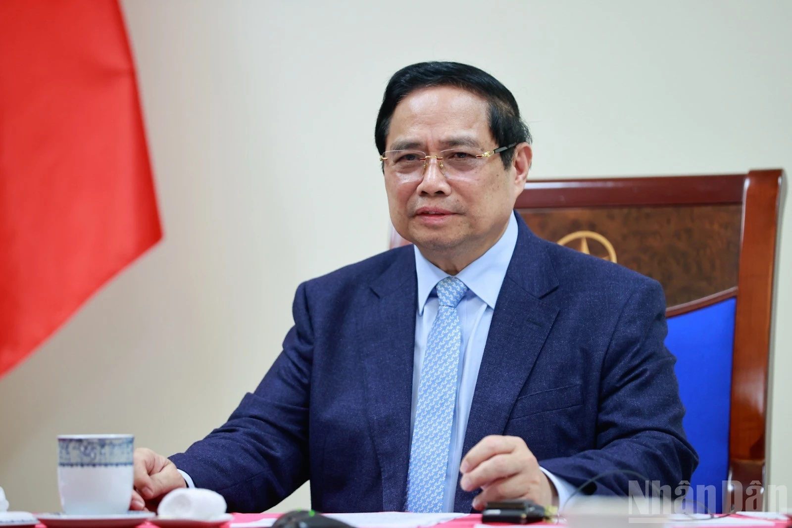 Thủ tướng Phạm Minh Chính điện đàm với Thủ tướng Kuwait về hợp tác và an ninh công dân