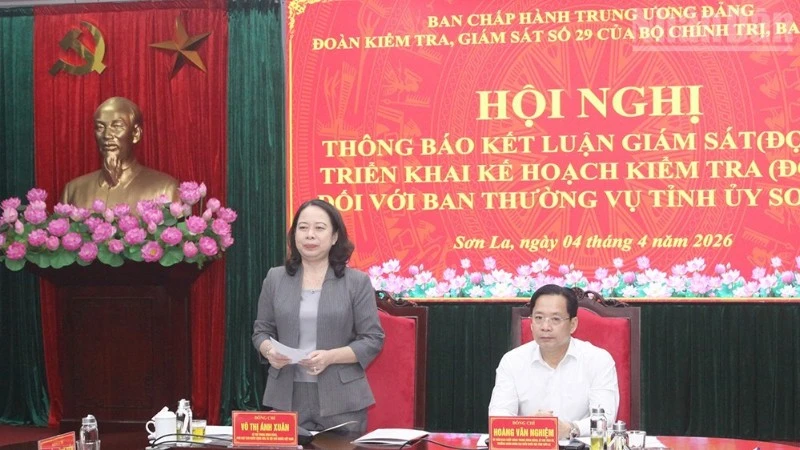 Đoàn Kiểm Tra Số 29 Công Bố Kết Quả Giám Sát Đợt 1 Và Triển Khai Đợt 2 Tại Sơn La