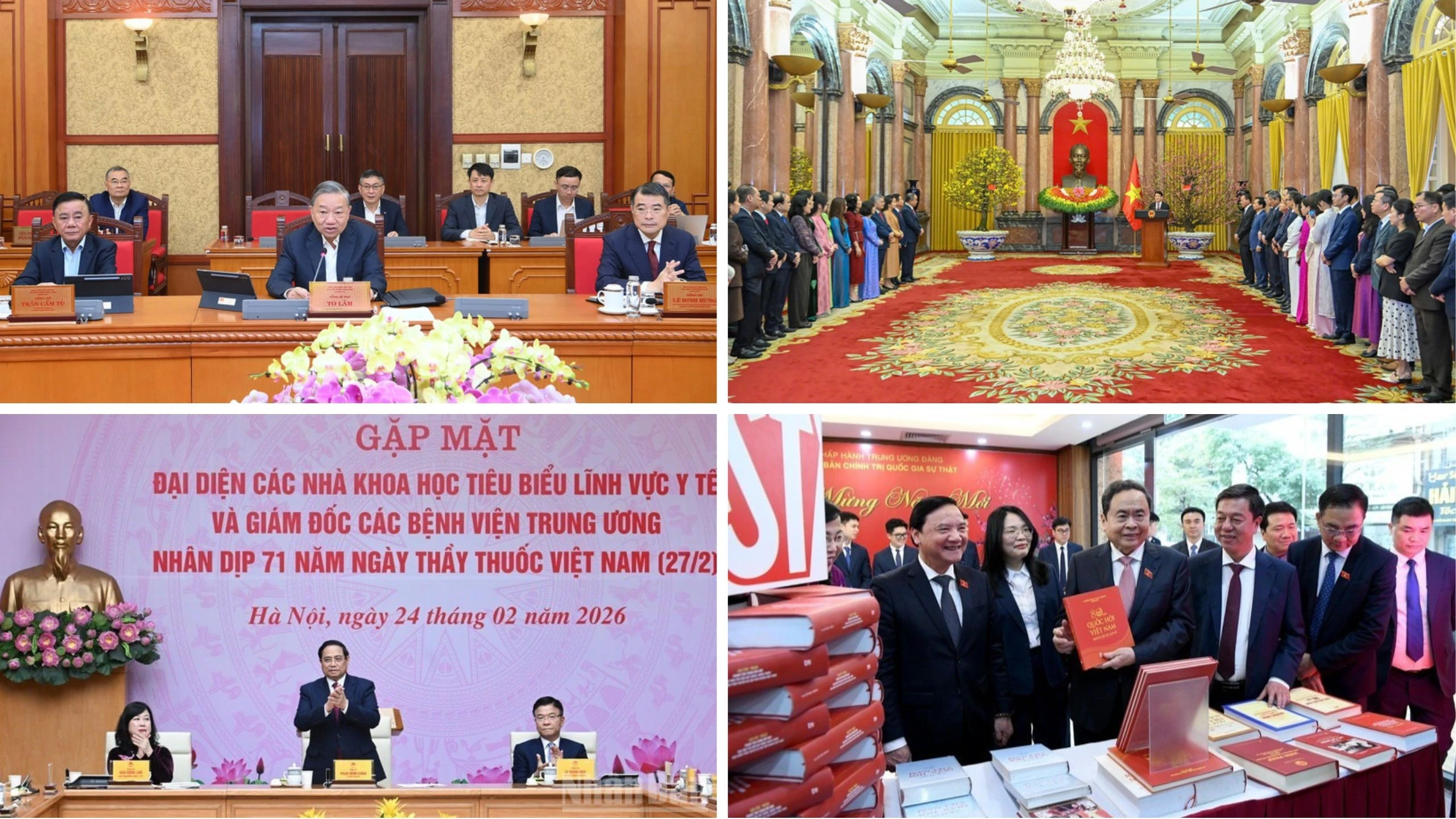 Lãnh đạo Đảng, Nhà nước thăm chúc Tết các đơn vị truy tố cựu Chủ tịch Tập đoàn Sen
