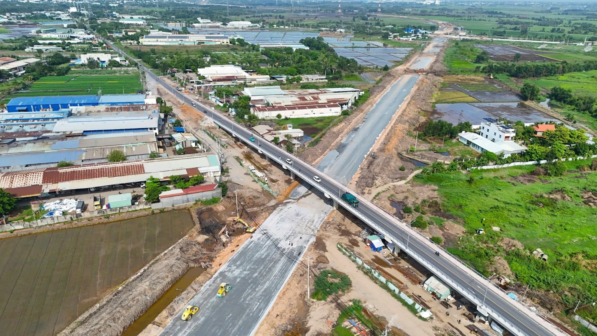 Vành đai 3 TP.HCM đạt 76% sản lượng, phấn đấu hoàn thành cuối năm 2026