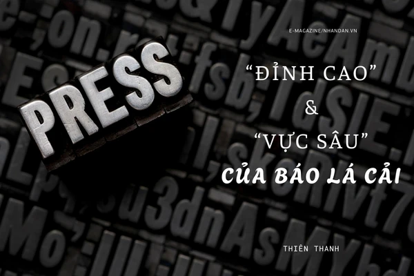“Đỉnh cao” và “vực sâu” của báo lá cải
