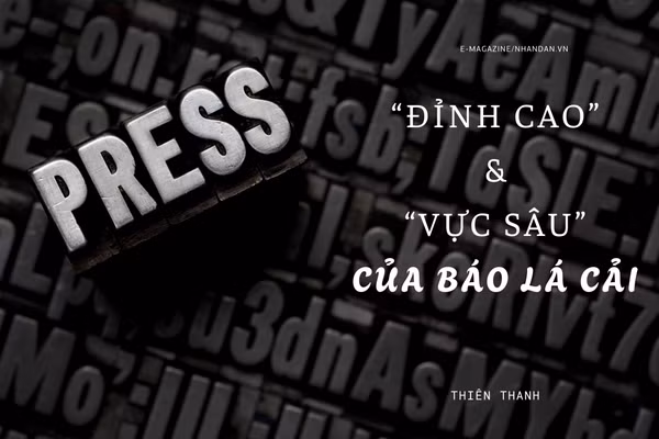 “Đỉnh cao” và “vực sâu” của báo lá cải