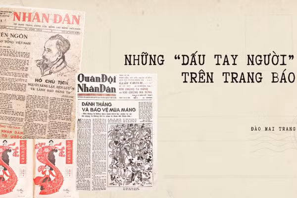  Những “dấu tay người” trên trang báo