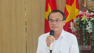 Giám đốc Sở Giáo dục và Đào tạo tỉnh Quảng Ngãi Nguyễn Ngọc Thái thông tin một số nội dung liên quan đến công tác chuẩn bị cho kỳ thi tốt nghiệp trung học phổ thông năm 2025.