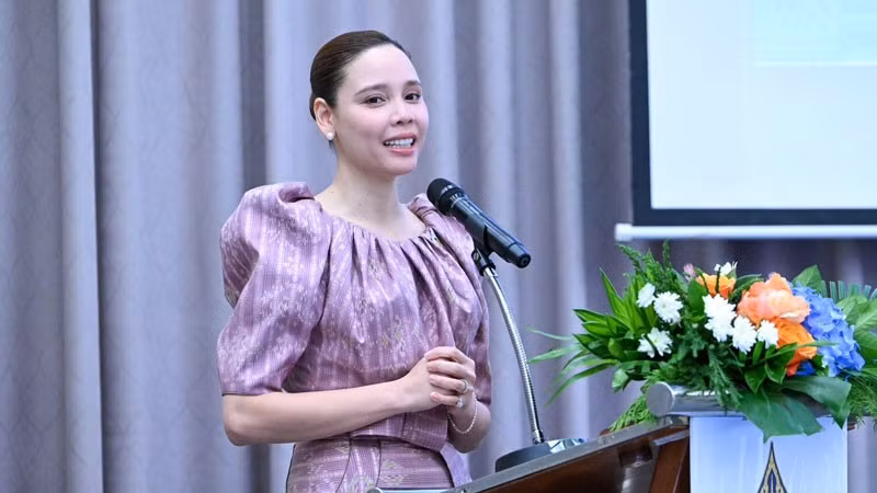 Bộ trưởng Văn hóa Thái Lan Sabeeda Thaised. (Ảnh: Văn phòng Thủ tướng Thái Lan)