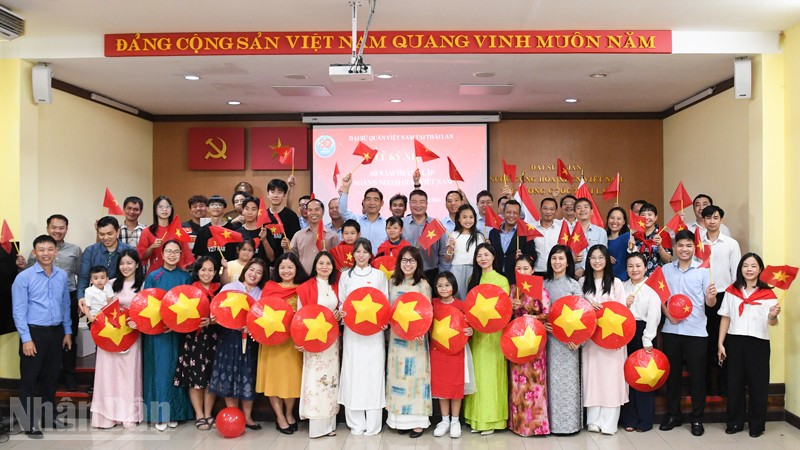 Lễ kỷ niệm 80 năm thành lập ngành Ngoại giao Việt Nam tại Thái Lan.