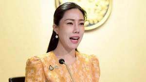 Phó phát ngôn viên Chính phủ Thái Lan Sasikarn Watthanachan kỳ vọng các nhà làm phim lựa chọn Thái Lan là điểm đến. (Ảnh Văn phòng Thủ tướng Thái Lan)