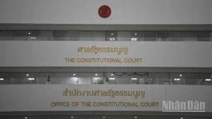 Tòa án Hiến pháp Thái Lan. (Ảnh: XUÂN SƠN)