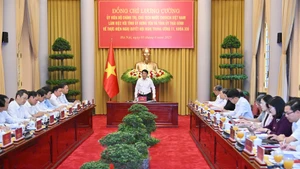 Chủ tịch nước Lương Cường làm việc với Tỉnh ủy Hưng Yên và Tỉnh ủy Thái Bình.