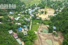 Khu vực khai thác vàng trái phép tại bản Lứa, xã Pi Toong, huyện Mường La.
