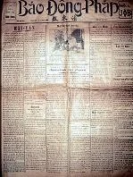 Báo Ðông Pháp số xuân năm 1928.