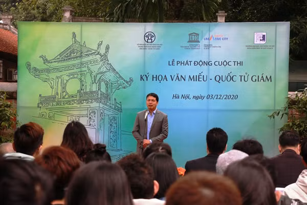 Lễ phát động cuộc thi “Ký họa Văn Miếu – Quốc Tử Giám”.