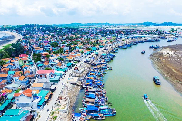 Một góc làng Quỳnh Phương. Ảnh: ĐỨC VIỆT