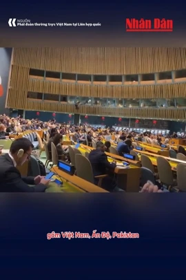 [Video] Khoảnh khắc Việt Nam được xướng tên tại Hội đồng Nhân quyền Liên hợp quốc