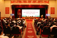 Toàn cảnh kỳ họp.