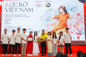 Cuộc thi vẽ “Rực rỡ Việt Nam” lan tỏa những giá trị văn hóa Việt