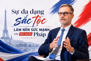 Sự đa dạng sắc tộc làm nên sức mạnh của đội tuyển Pháp
