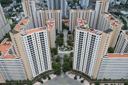 Thành phố Hồ Chí Minh sắp đấu giá 3.790 căn chung cư tái định cư thuộc khu đô thị mới Thủ Thiêm, phường An Khánh (Ảnh: THẾ ANH)