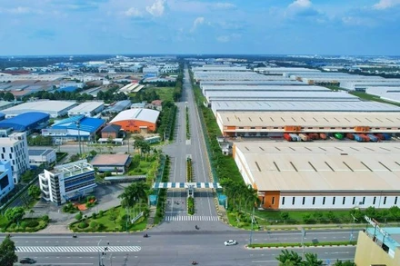 Một góc Khu công nghiệp Việt Nam-Singapore 2 (VSIP 2) tại Thành phố Hồ Chí Minh. 