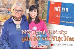 Nữ nghệ sĩ Pháp gắn bó với Việt Nam