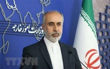 Người phát ngôn Bộ Ngoại giao Iran Nasser Kanaani. (Ảnh: IRNA/TTXVN)