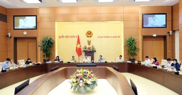 Ủy ban Thường vụ Quốc hội cho ý kiến về chủ trương đầu tư Chương trình mục tiêu quốc gia phòng, chống ma túy đến năm 2030. (Ảnh CTV)