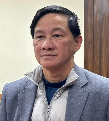 Bị can Trần Đức Quận.