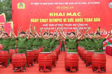 Khai mạc Ngày chạy Olympic vì sức khỏe toàn dân.