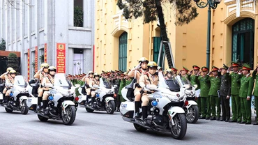 Lực lượng Công an nhân dân tiên phong, gương mẫu trong tinh gọn bộ máy