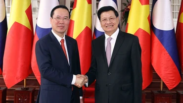Hướng tới tầm cao mới của quan hệ Việt Nam-Lào