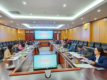 Đoàn công tác của Cục Quản lý giá – Bộ Tài chính làm việc tại trụ sở Sở Tài chính tỉnh Lạng Sơn.