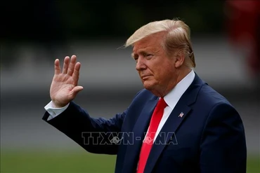 Tổng thống Mỹ Donald Trump. Ảnh: THX/TTXVN