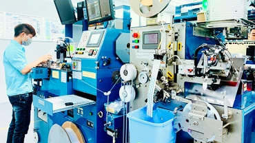 Sản xuất trong doanh nghiệp FDI tại Khu công nghiệp Vsip Hải Phòng.