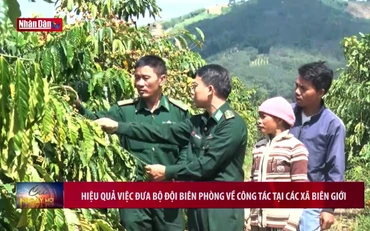 Hiệu quả việc đưa bộ đội biên phòng về công tác tại các xã biên giới