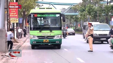 Hà Nội tăng cường xử lý xe buýt vi phạm an toàn giao thông