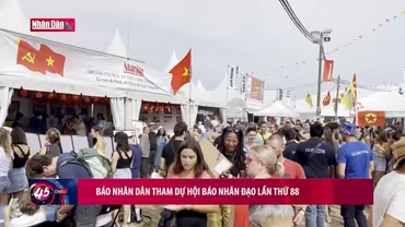 Báo Nhân Dân tham dự Hội báo Nhân đạo lần thứ 88